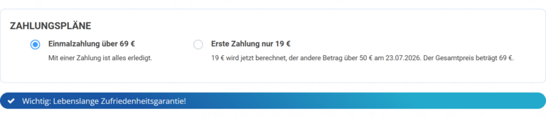 Zahlungsarten im Bestellprozess